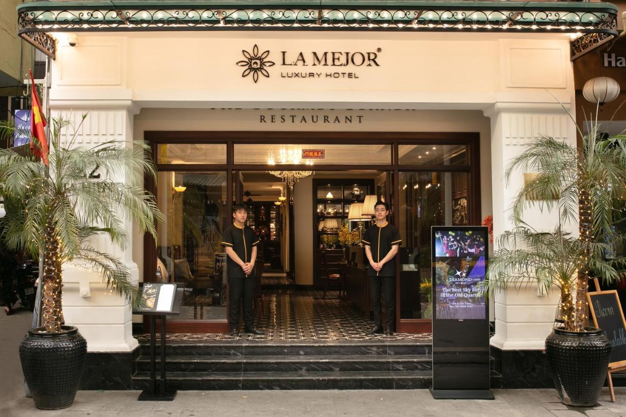 La Mejor Hotel & Sky Bar Hanoi Bagian luar foto
